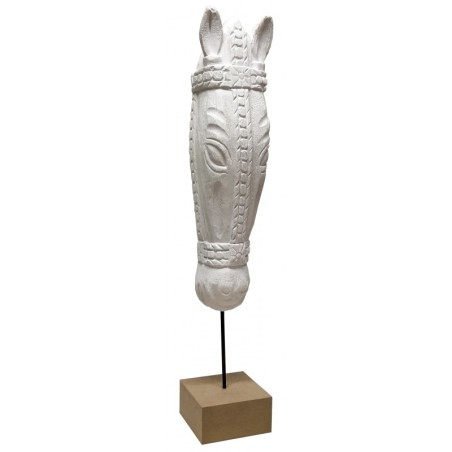 Cabeza de Caballo de resina con peana. 3079 Cadence. Los mejores productos en L'aura Bella tu tienda online