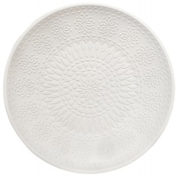 Plato con relieves. 40cm de diámetro. 3152. Cadence. Los mejores productos en L'aura Bella tu tienda online