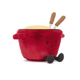 Amuseables Cheese Fondue, Fondue Feliz. Peluche Jellycat. A4CFN. Los mejores productos en L'aura Bella, tu tienda online