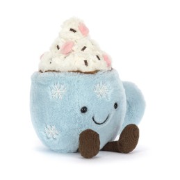 Amuseables Hot Chocolate with Marshmallows. Jellycat. A4HOTCM. Los mejores productos en L'aura Bella, tu tienda online