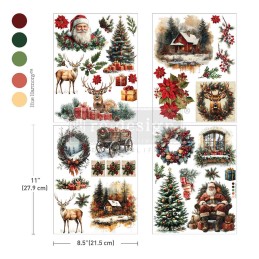 Yuletide Nostalgia. Middy Decor Transfer. 677992. Los mejores productos en L'aura Bella, tu tienda online