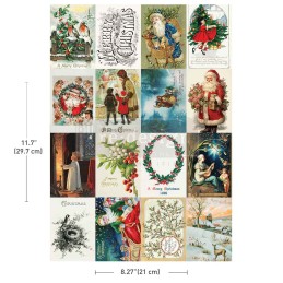 Season's Greetings From The Past - A4 Transfer. 678951. Los mejores productos en L'aura Bella, tu tienda online