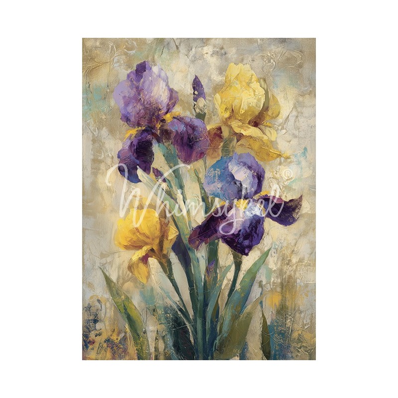 When Spring Fades. Papel Tissue para Decoupage. Whimsykel Designs. Los mejores productos en L'aura Bella, tu tienda online.