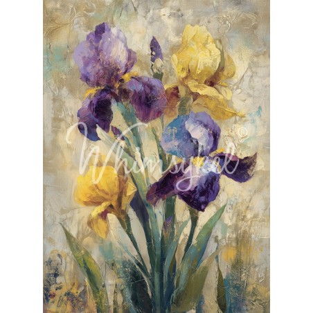 When Spring Fades. Papel Tissue para Decoupage. Whimsykel Designs. Los mejores productos en L'aura Bella, tu tienda online.