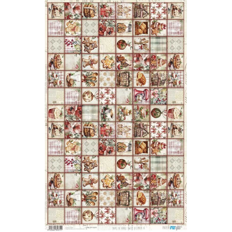 Papel de arroz Sweet December IV. PFY15379. Los mejores productos en L'aura Bella tu tienda online