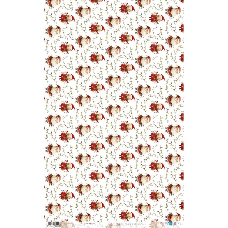 Papel de arroz Santa and Friends V. PFY15449. Los mejores productos en L'aura Bella tu tienda online