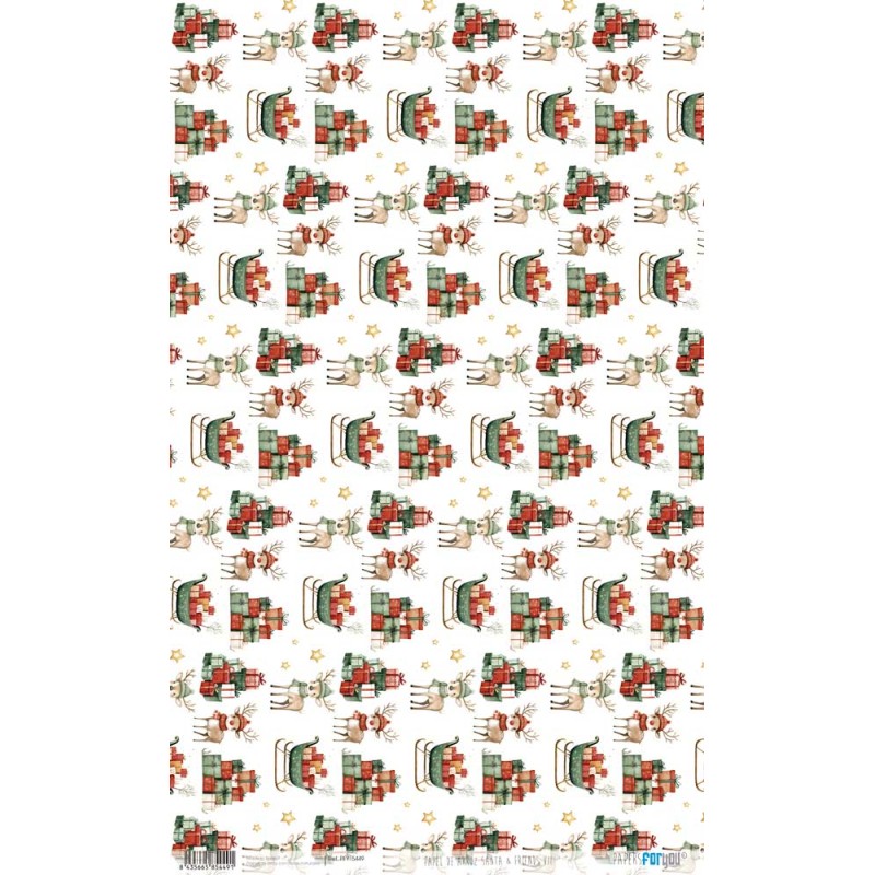 Papel de arroz Santa and Friends VII. PFY15449. Los mejores productos en L'aura Bella tu tienda online