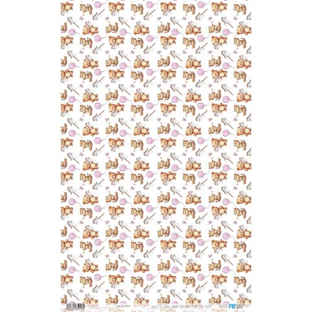 Papel de arroz Happy Birthday, Play and Enjoy. PFY15216. Los mejores productos en L'aura Bella tu tienda online