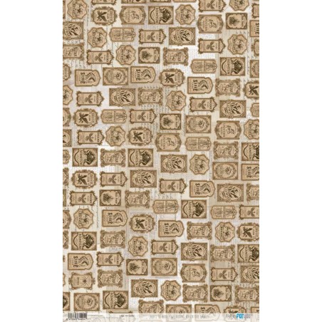 Papel de arroz Wizarding Adventure Labels. PFY14404. Los mejores productos en L'aura Bella tu tienda online
