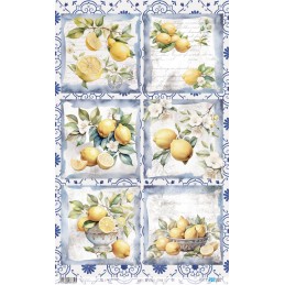 Papel de arroz Lemon III. PFY13732. Los mejores productos en L'aura Bella tu tienda online