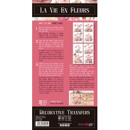 Blushrooms. Decorative Transfers 15x30cm 6″x 12″. 4 Hojas. PFY-14627. Los mejores productos en L'aura Bella, tu tienda online
