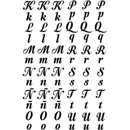 Abecedary. Decorative Transfers 20x30cm 8″x 12″. 3 Hojas. PFY-15234. Los mejores productos en L'aura Bella, tu tienda online