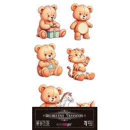 Happy Birthday. Decorative Transfers 15x30cm 6″x 12″. PFY-15229. Los mejores productos en L'aura Bella, tu tienda online