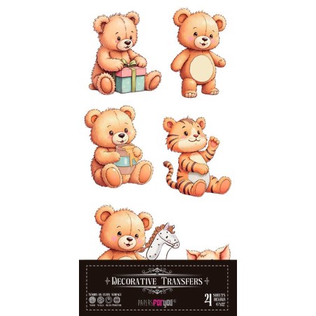 Happy Birthday. Decorative Transfers 15x30cm 6″x 12″. PFY-15229. Los mejores productos en L'aura Bella, tu tienda online