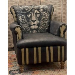 Leonardo Lion. Papel Decoupage Mint by Michelle. A1. Los mejores productos en L'aura Bella, tu tienda online