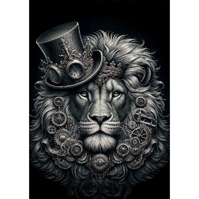 Leonardo Lion. Papel Decoupage Mint by Michelle. A1. Los mejores productos en L'aura Bella, tu tienda online