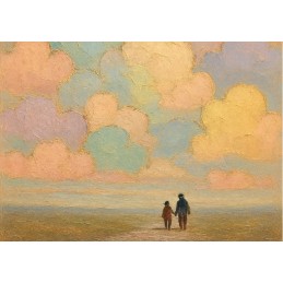 Gelato Sky. Papel Decoupage Mint by Michelle. A1. Los mejores productos en L'aura Bella, tu tienda online