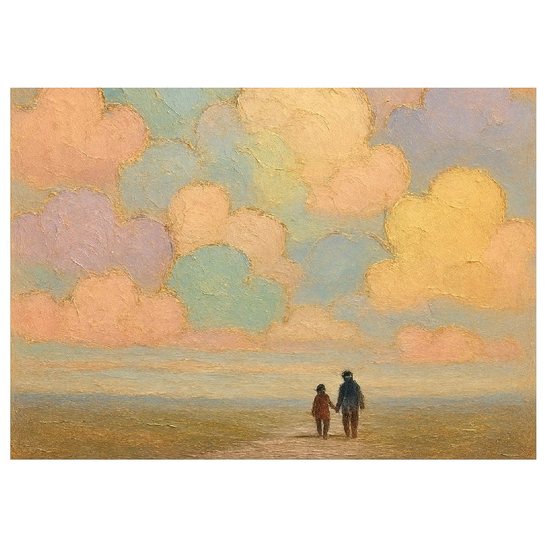 Gelato Sky. Papel Decoupage Mint by Michelle. A1. Los mejores productos en L'aura Bella, tu tienda online