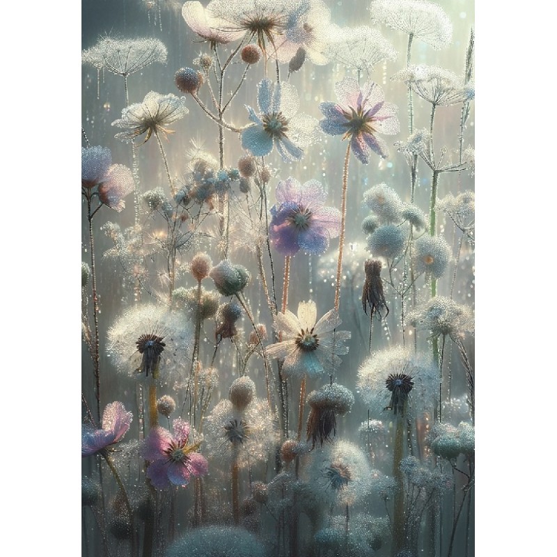 Dew. Papel Decoupage Mint by Michelle. A1. Los mejores productos en L'aura Bella, tu tienda online