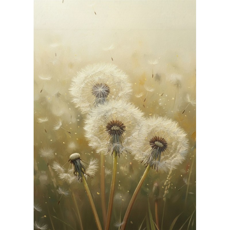 Dandelion. Papel Decoupage Mint by Michelle. A1. Los mejores productos en L'aura Bella, tu tienda online