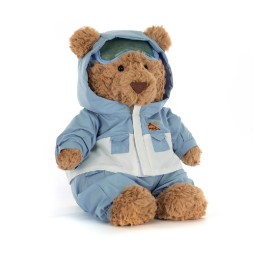Bartholomew Bear "Snow Suit". Peluche Jellycat. BARM2SKI. Los mejores productos en L'aura Bella, tu tienda online