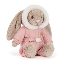 Bashful Bunny "Snow Suit". Peluche Jellycat. BAS3BSKI. Los mejores productos en L'aura Bella, tu tienda online