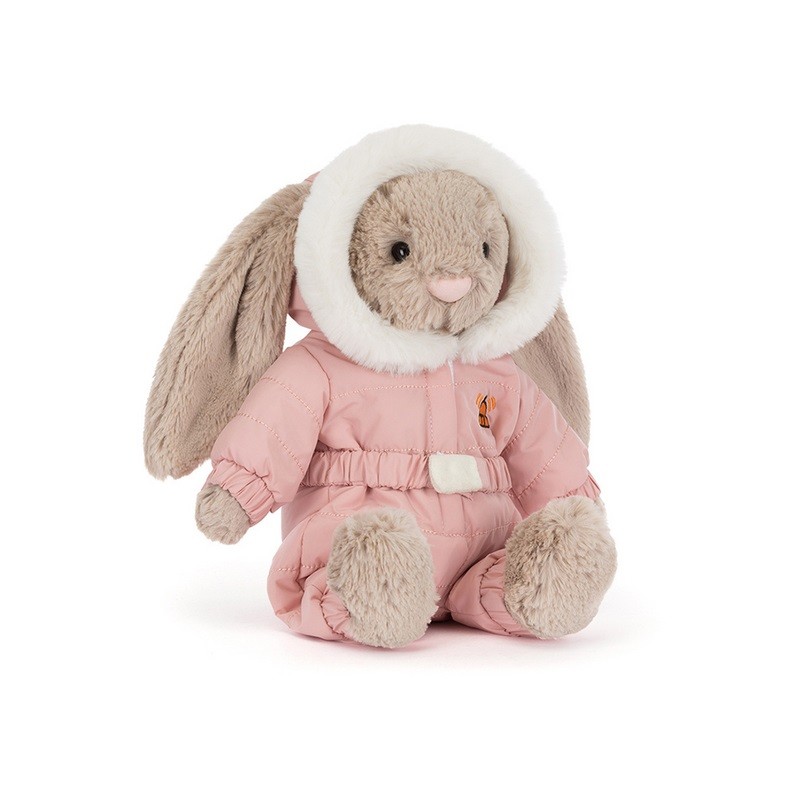 Bashful Bunny "Snow Suit". Peluche Jellycat. BAS3BSKI. Los mejores productos en L'aura Bella, tu tienda online