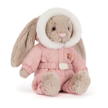 Bashful Bunny "Snow Suit". Peluche Jellycat. BAS3BSKI. Los mejores productos en L'aura Bella, tu tienda online
