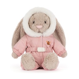 Bashful Bunny "Snow Suit". Peluche Jellycat. BAS3BSKI. Los mejores productos en L'aura Bella, tu tienda online