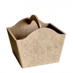 Cesta con asa DM 20x18x16cm. Cadence. 650181. Los mejores productos en L'aura Bella, tu tienda online