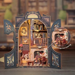 Book Nook: Estudio del Conde Gato. Figured'Art. SD03. Los mejores productos en L'aura Bella, tu tienda online