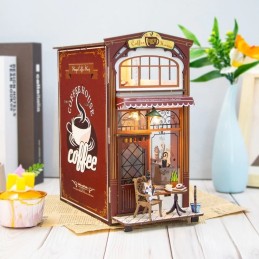 Book Nook: Casa del Café. Figured'Art. M2411. Los mejores productos en L'aura Bella, tu tienda online