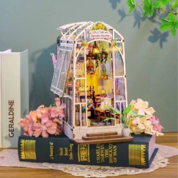 Book Nook: Invernadero y Flores. Figured'Art. M2313. Los mejores productos en L'aura Bella, tu tienda online
