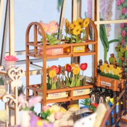 Book Nook: Invernadero y Flores. Figured'Art. M2313. Los mejores productos en L'aura Bella, tu tienda online