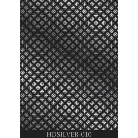 Transfer RUB-ON Silver. Modelo fondo de cuadros. HDS010. Cadence. Los mejores productos en L'aura Bella, tu tienda online