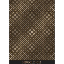 Transfer RUB-ON Gold. Modelo  fondo Cruces. HDG011. Cadence. Los mejores productos en L'aura Bella, tu tienda online