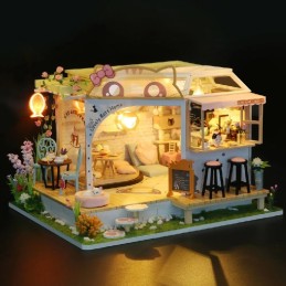 Casa en Miniatura: Café del Gato. Figured'Art. M2111. Los mejores productos en L'aura Bella, tu tienda online