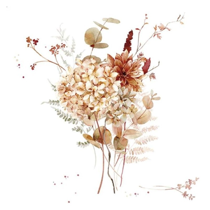 Servilleta para decoupage: Spicy Colour Bouquet. 362061. Los mejores productos en L'aura Bella, tu tienda online
