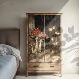 Setas, Alicia. Papel de arroz A1 decoupage. ITD Collection. FPA1033. Los mejores productos en L'aura Bella, tu tienda online