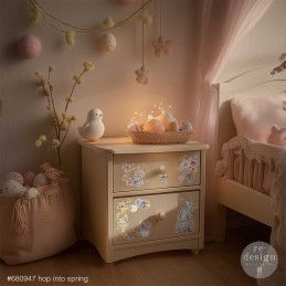 Hop Into Spring. Middy Decor Transfer. 680947. Los mejores productos en L'aura Bella, tu tienda online