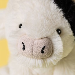 Smudge Cow, vaquita tumbada. Peluche Jellycat. SMG2C. Los mejores productos en L'aura Bella, tu tienda online