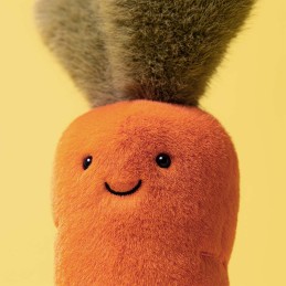 Amuseables Carrot, Zanahoria feliz. Peluche Jellycat. A4CARR. Los mejores productos en L'aura Bella, tu tienda online