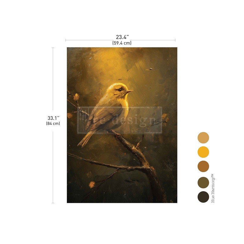 Amber Nest. A1 Decoupage Fiber Paper Redesign 679620. Los mejores productos en L'aura Bella tu tienda online