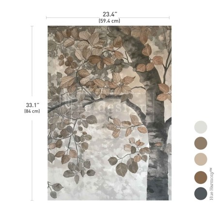 Rustic Reverie. A1 Decoupage Fiber Paper Redesign 679613. Los mejores productos en L'aura Bella tu tienda online