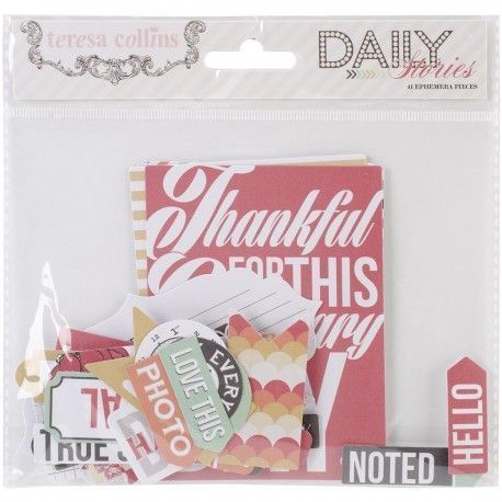 Die cuts. 41 pzs. Daily Stories