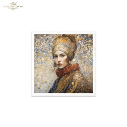 Retratos de mujeres. Set 6 papeles de arroz decoupage. ITD. RSM126. Los mejores productos en L'aura Bella, tu tienda online