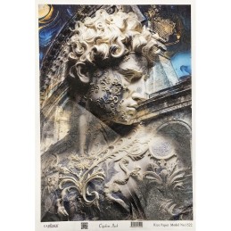 Apolo. Olimpo. Papel de arroz decoupage. Cadence PAD1522. Los mejores productos en L'aura Bella tu tienda online