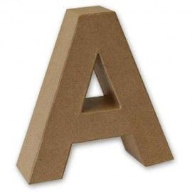 A. Letra de papel maché