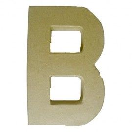 B. Letra de papel maché