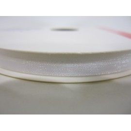 Lazo organza blanco 3mm. 1...